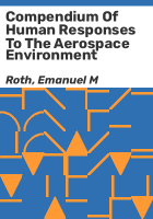 Compendium_of_human_responses_to_the_aerospace_environment