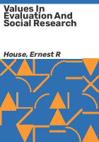 Values_in_evaluation_and_social_research
