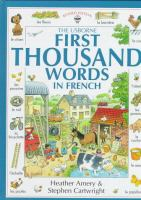 The_First_thousand_words_in_French
