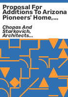 Proposal_for_additions_to_Arizona_Pioneers__Home__Prescott__Arizona