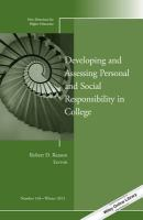 Developing_and_assessing_personal_and_social_responsibility_in_college