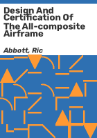 Design_and_certification_of_the_all-composite_airframe