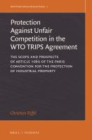 Protection_against_unfair_competition_in_the_WTO_TRIPS_Agreement
