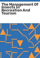 The_management_of_insects_in_recreation_and_tourism
