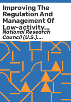 Improving_the_regulation_and_management_of_low-activity_radioactive_wastes