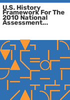 U_S__history_framework_for_the_2010_National_Assessment_of_Educational_Progress