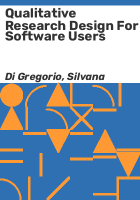 Qualitative_research_design_for_software_users