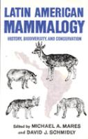 Latin_American_mammalogy
