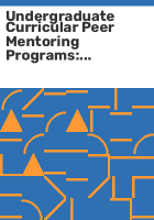 Undergraduate_curricular_peer_mentoring_programs