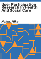 User_participation_research_in_health_and_social_care
