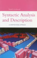 Syntactic_analysis_and_description