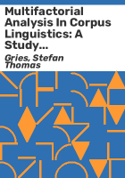 Multifactorial_analysis_in_corpus_linguistics