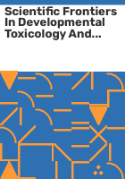 Scientific_frontiers_in_developmental_toxicology_and_risk_assessment